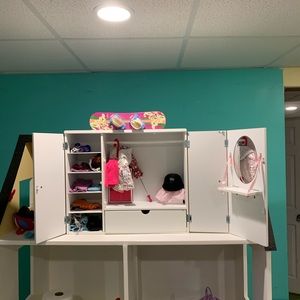 American Girl Size closet